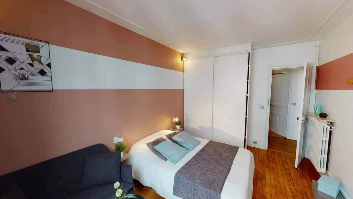 Stanza in Rue le Marois, Paris di 90 m² con 5 camere
