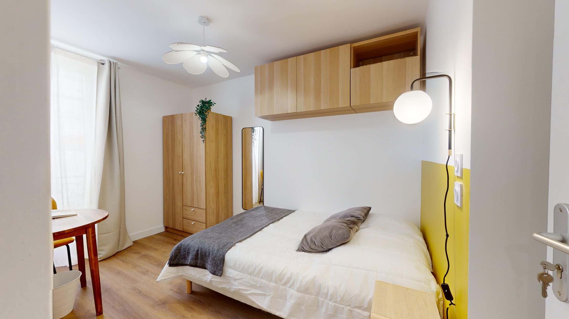Chambre dans le 23 Rue du Buisson Saint-Louis