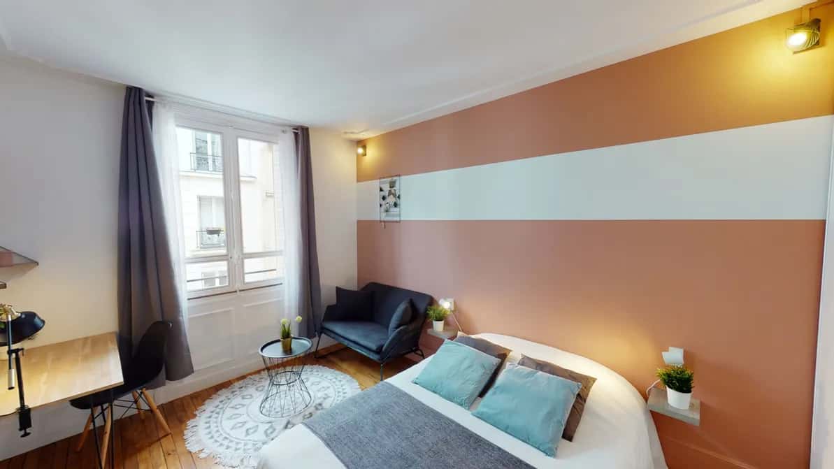 Stanza in Rue le Marois, Paris di 90 m² con 5 camere