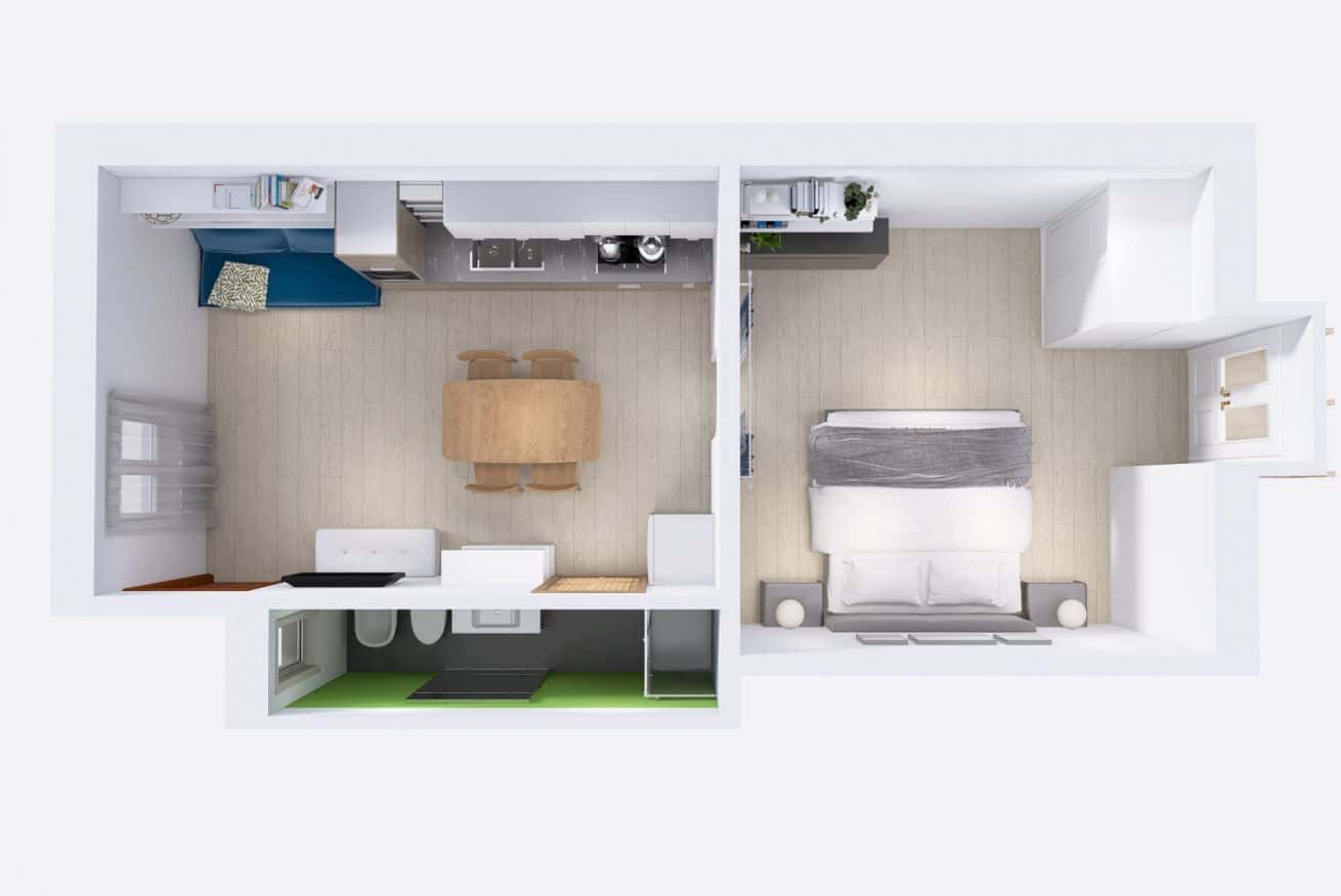 Apartment Milan, 1 bed — photo 10