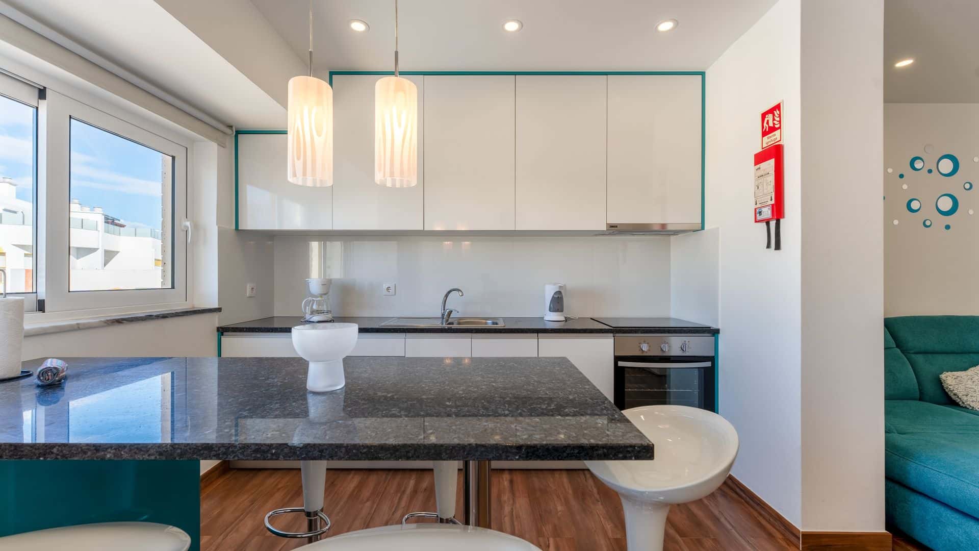 Serene Blue 1 BDR Flat With Balcony