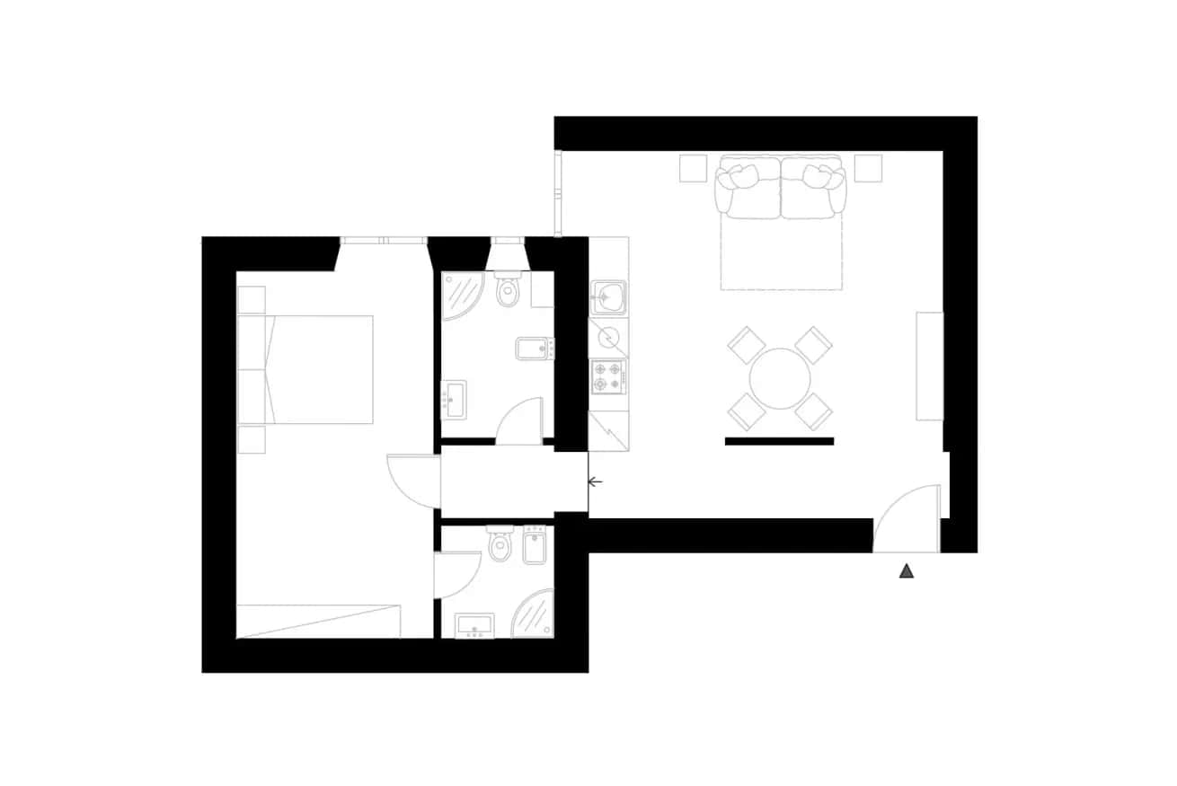 Appartement Rome, 1 chambre — photo 7
