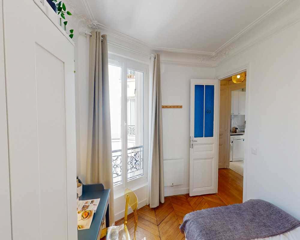 Chambre dans le Cité Condorcet