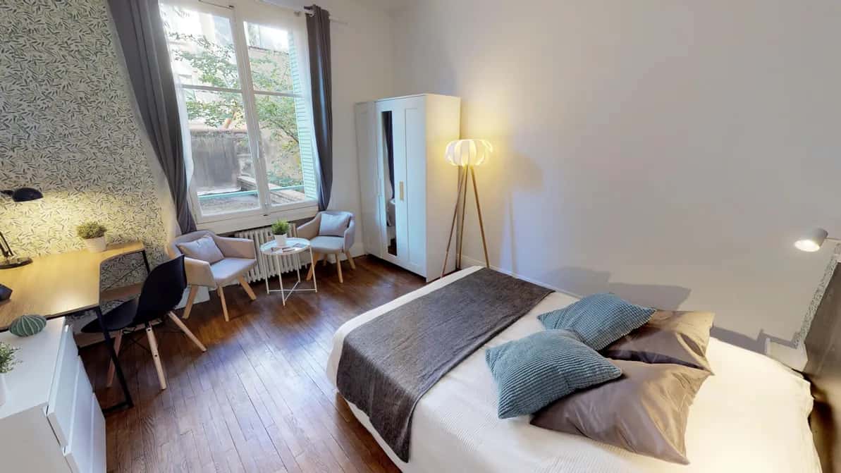 Zimmer in Rue Cuvier, Lyon für 73 m² mit 3 Schlafzimmer