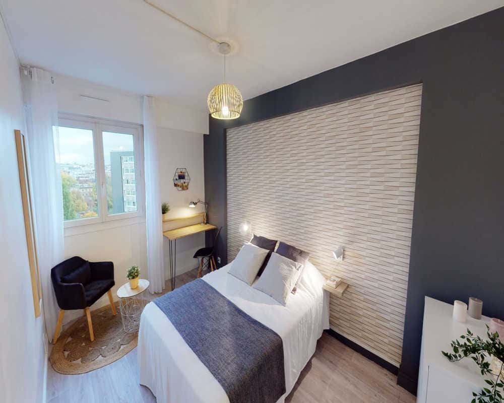 Chambre dans le rue de la santé