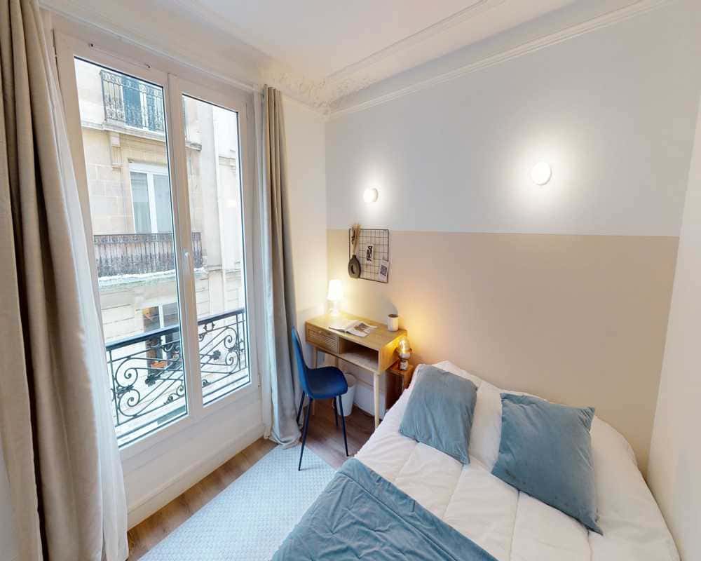 Chambre dans le Cité Condorcet
