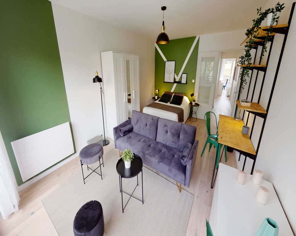 Chambre dans le rue de Bagnolet