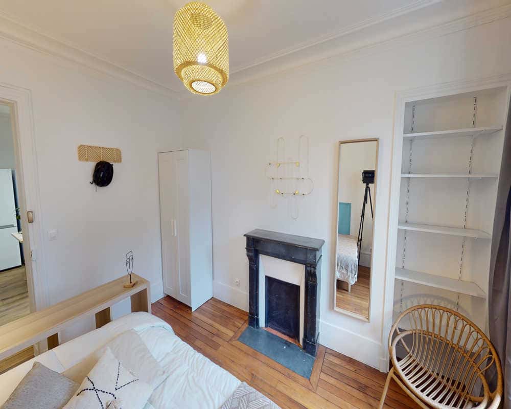 Chambre dans le rue des Cloys