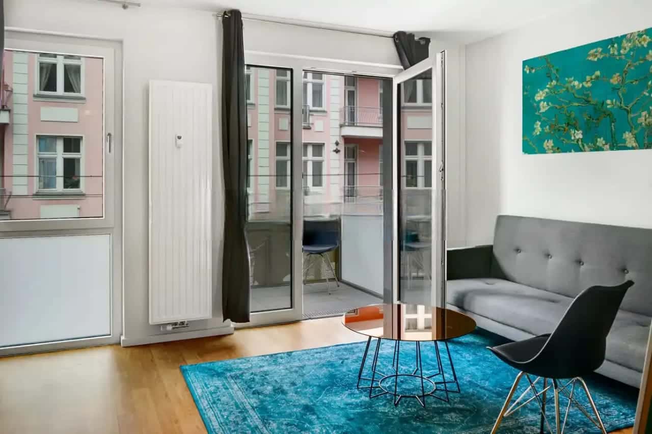 Furnished Studio with Balcony in Adlershof