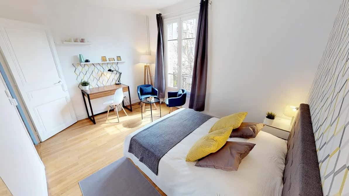Habitación en Rue Barbès, Courbevoie para 72 m² con 4 dormitorios