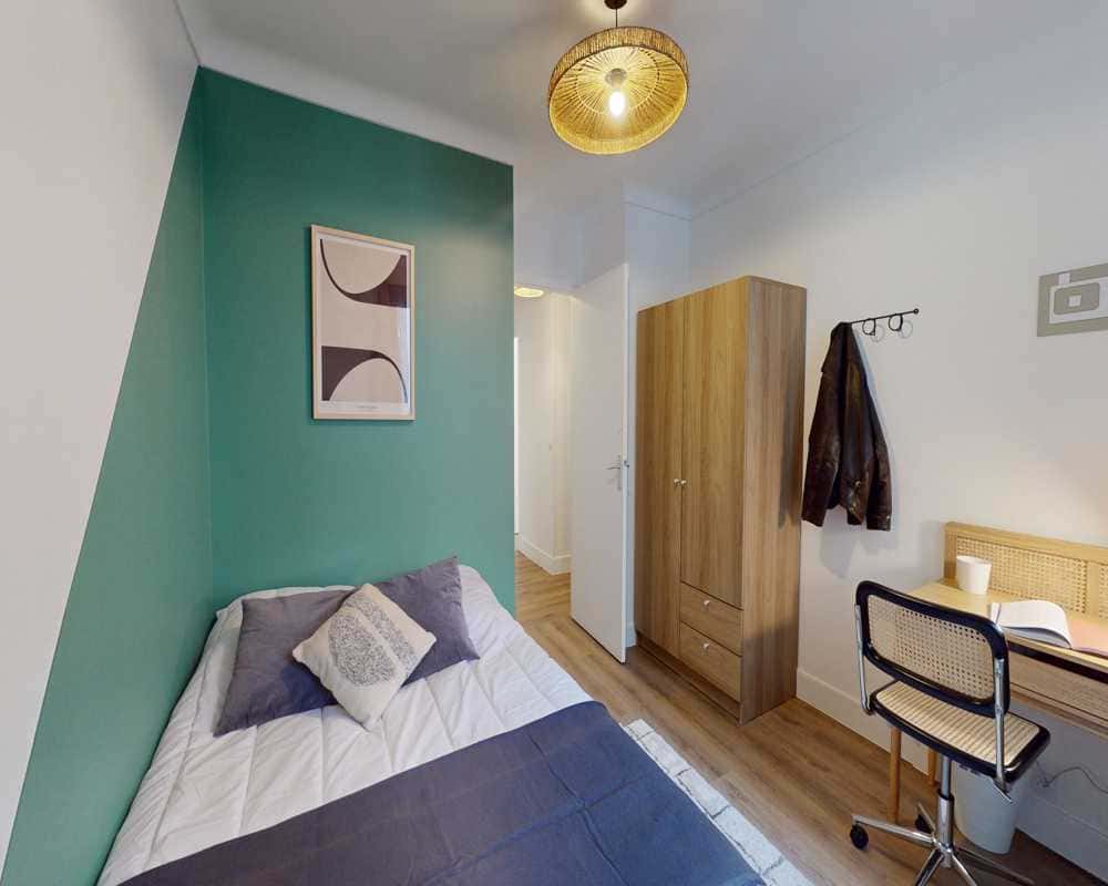 Chambre dans le Rue de Saussure