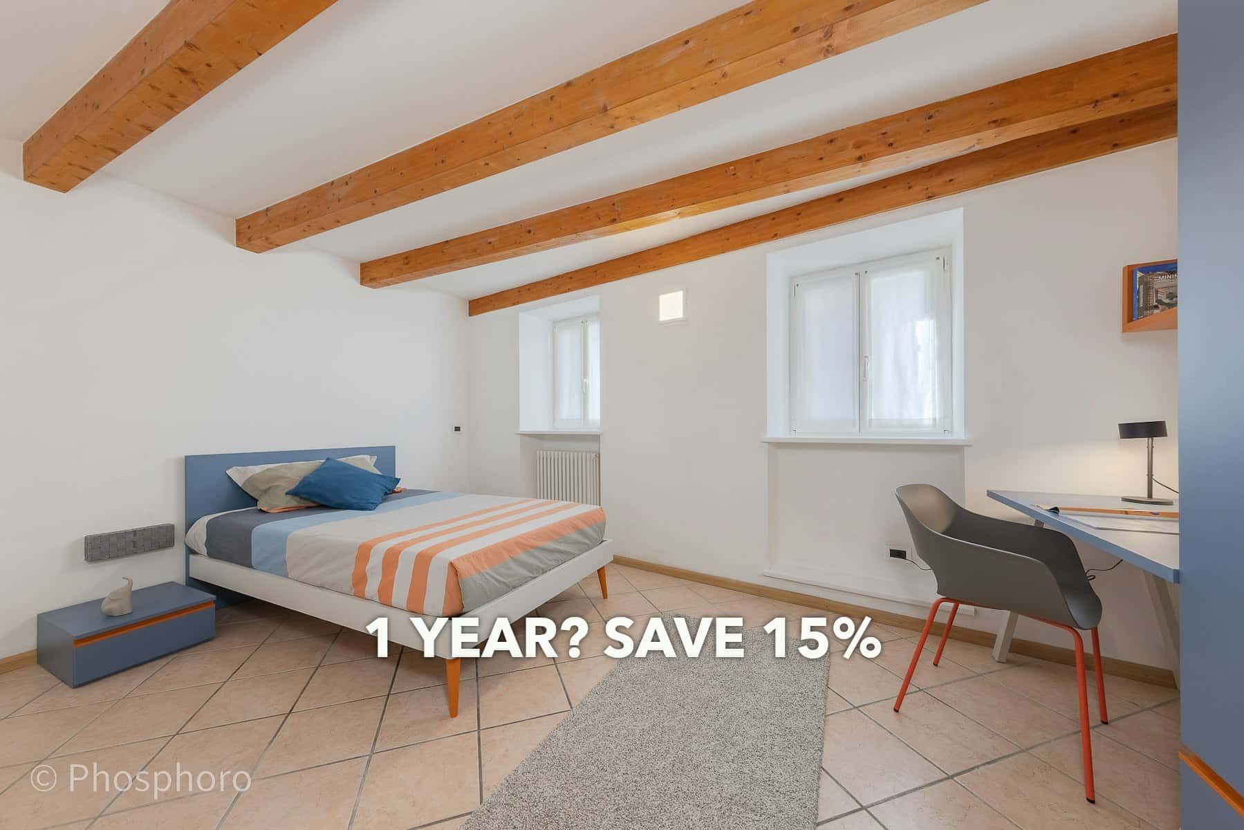 Chambre dans Via San Martino, Trento pour 81 m² avec 3 chambres