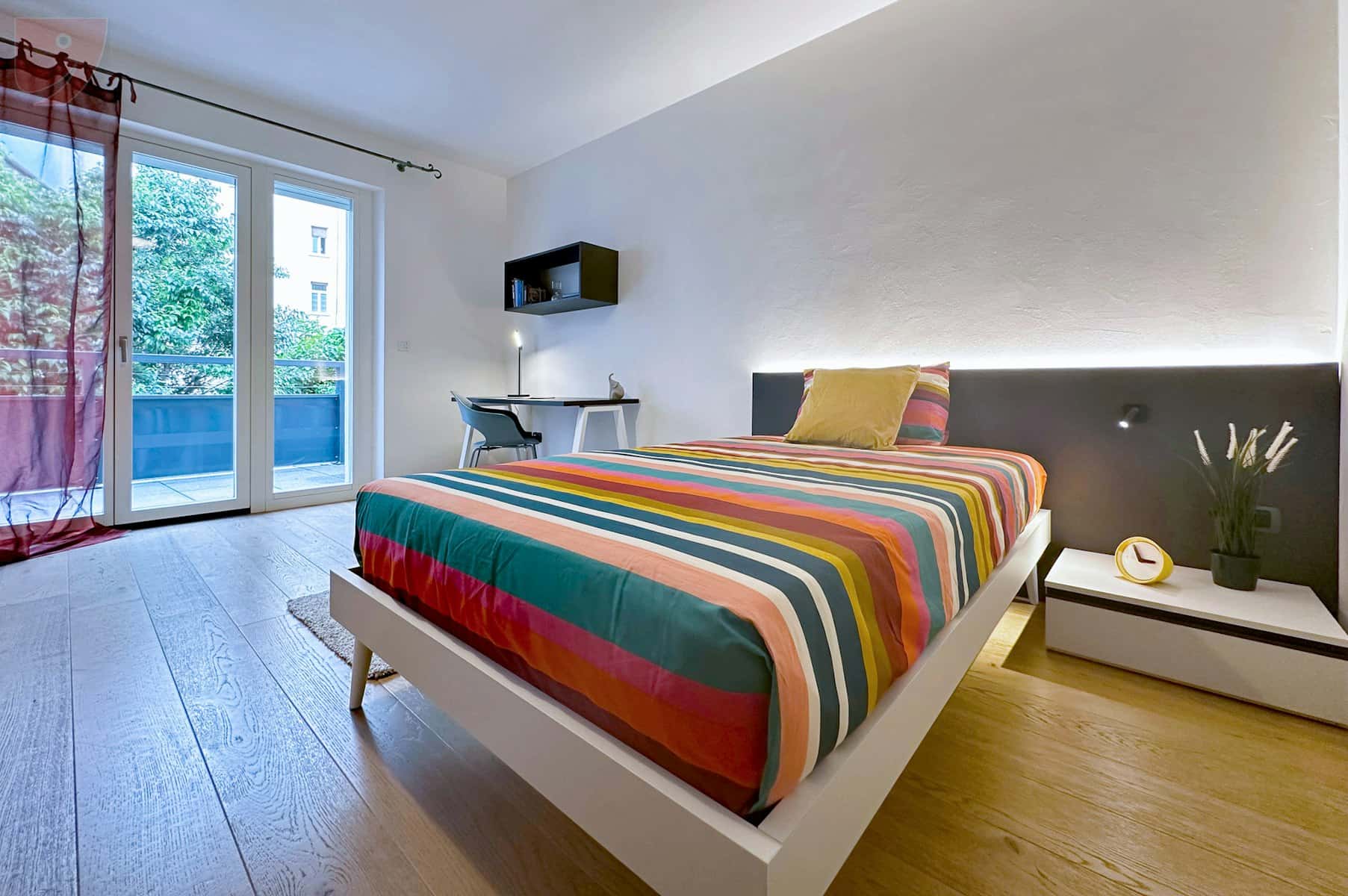 Zimmer in Via della Malvasia, Trento für 143 m² mit 4 Schlafzimmer