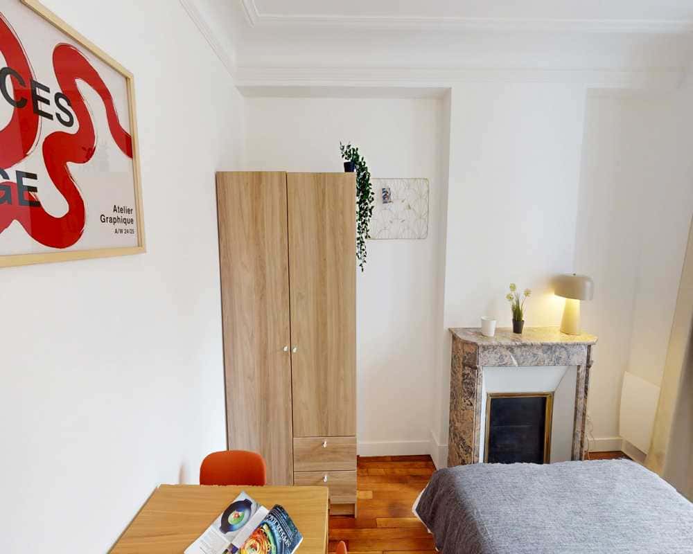 Chambre dans le Cité Condorcet