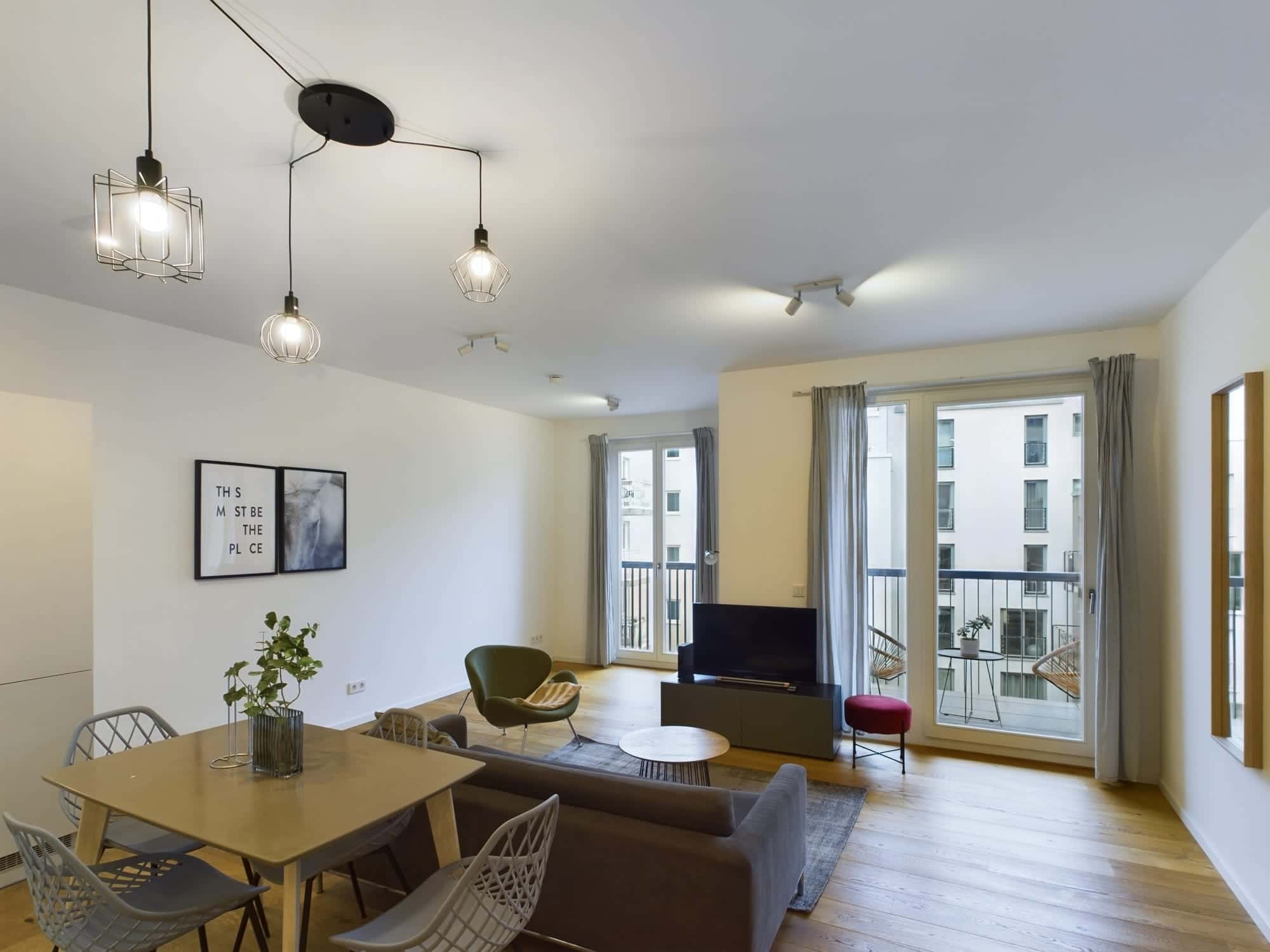 Fully furnished 2 room luxurious flat in Prenzlauerberg with Balcony