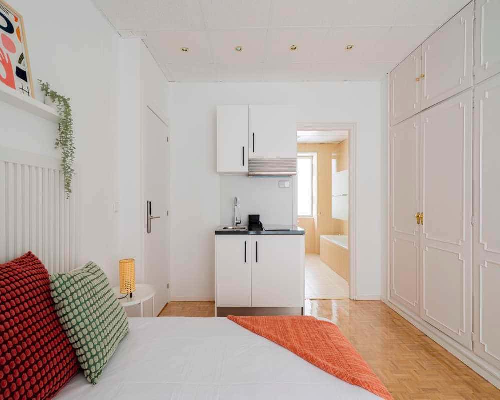Habitación individual en la Paseo de la Castellana