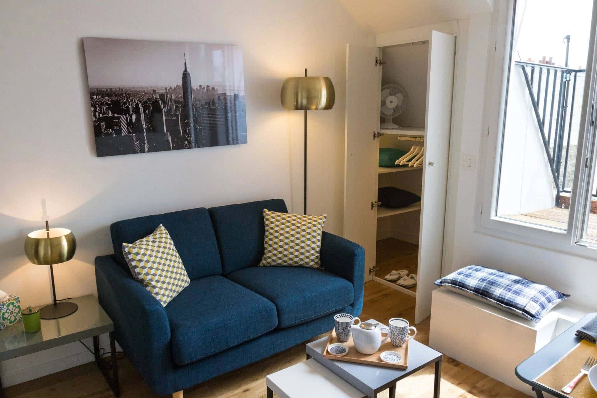 Petit 2 pièce avec Terrasse - Marais