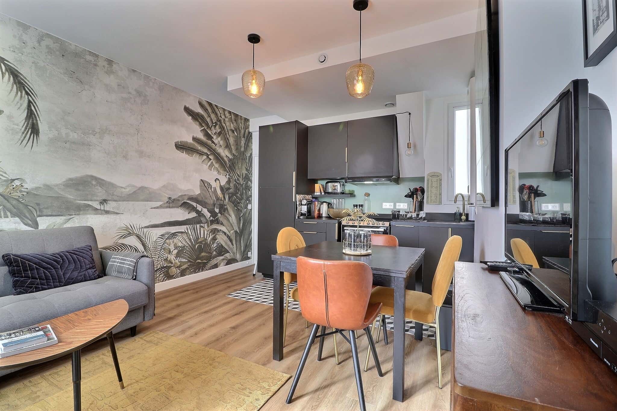 Apartment 2 bedrooms 35m²