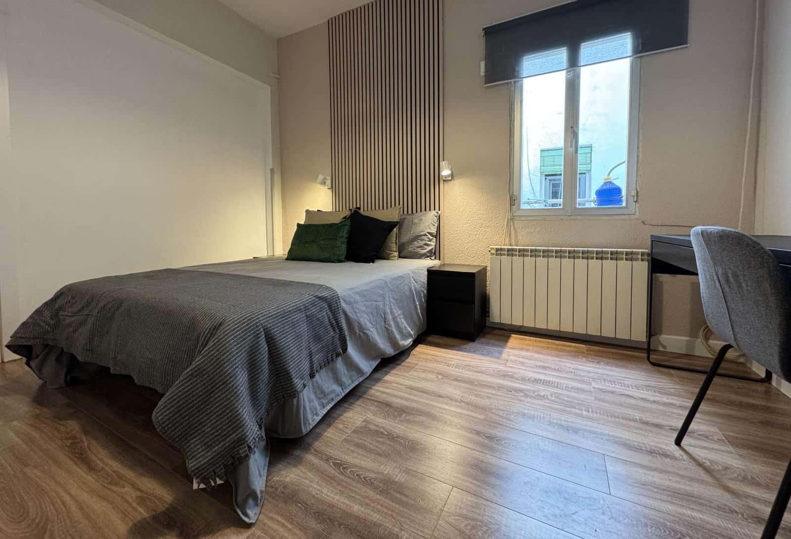 Double bed in