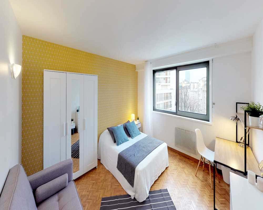 Chambre dans le Villa de Lourcine