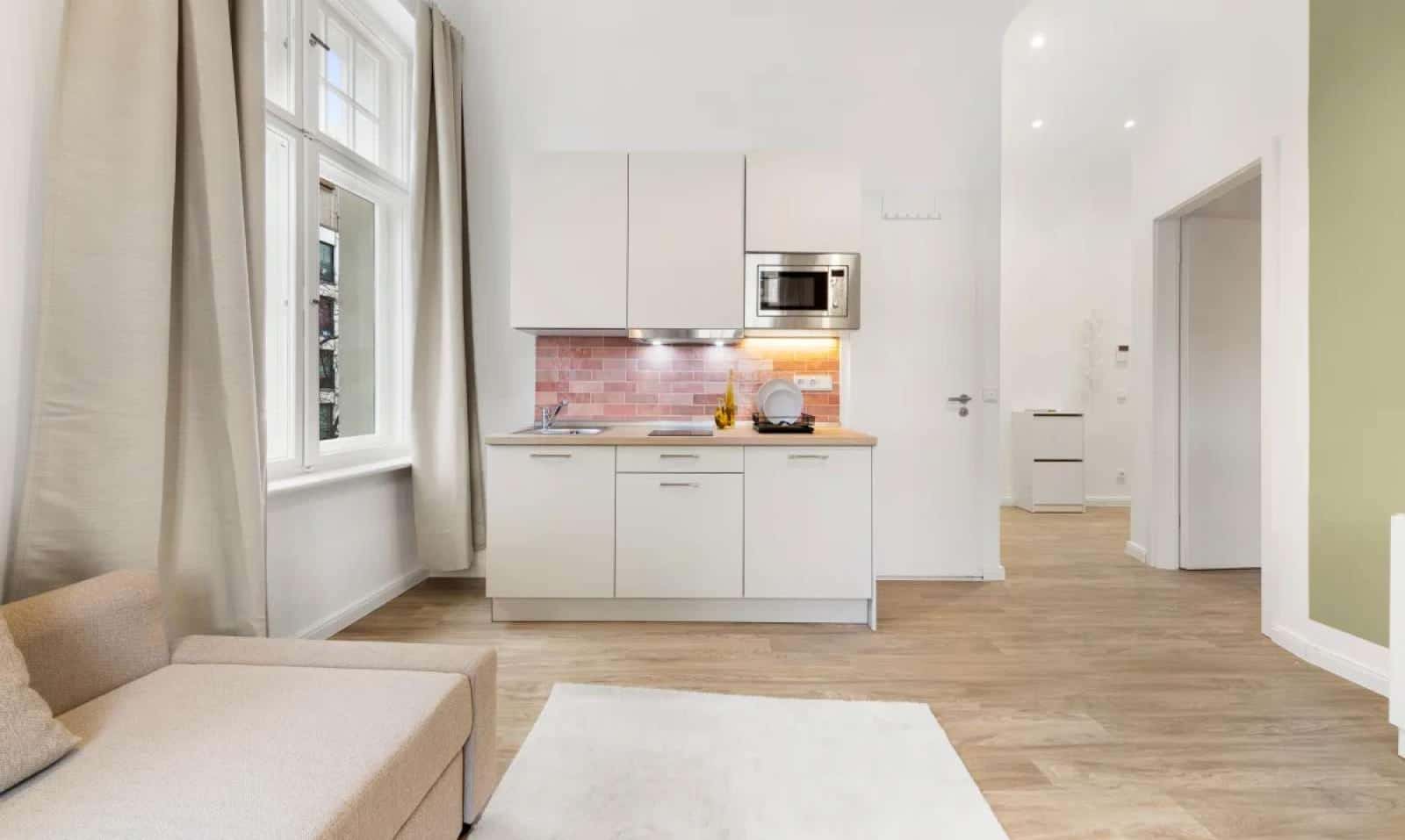 1-bedroom apartment for rent in Berlin, bills included