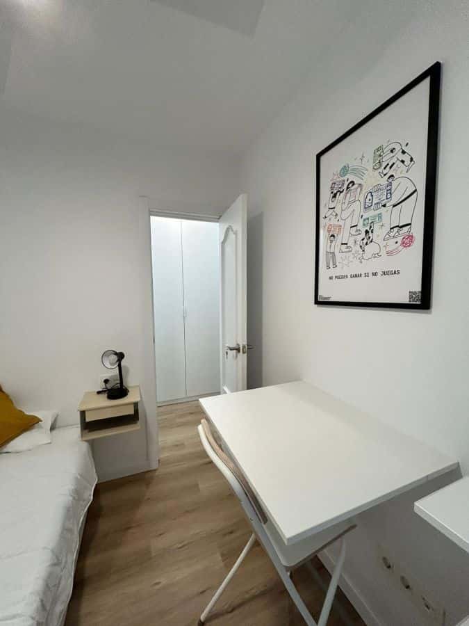 Habitación en piso de 5 habitaciones