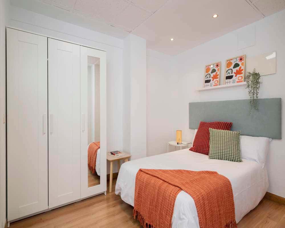 Habitación individual en la Paseo de la Castellana