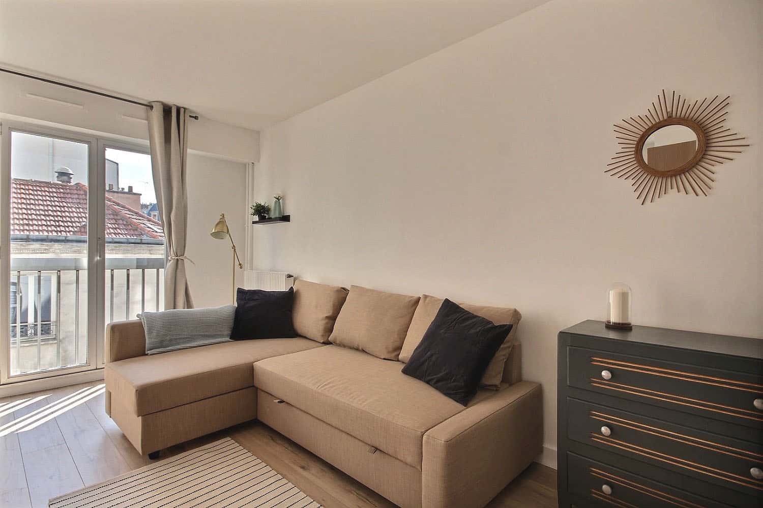 Location Appartement meublé Studio - 27m² - Sacré-Cœur - Paris