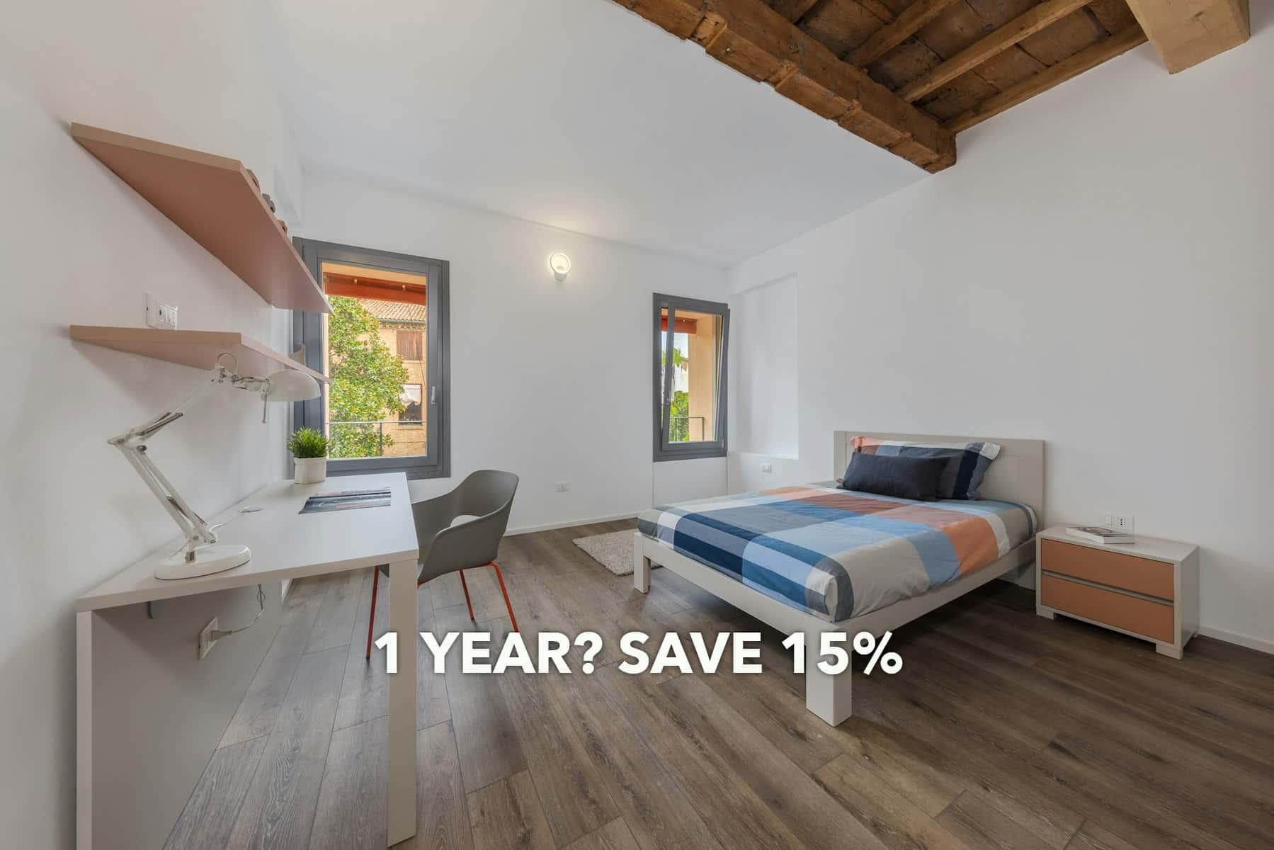 Room in Via Fondobanchetto, Ferrara for 47 m² with 2 bedrooms