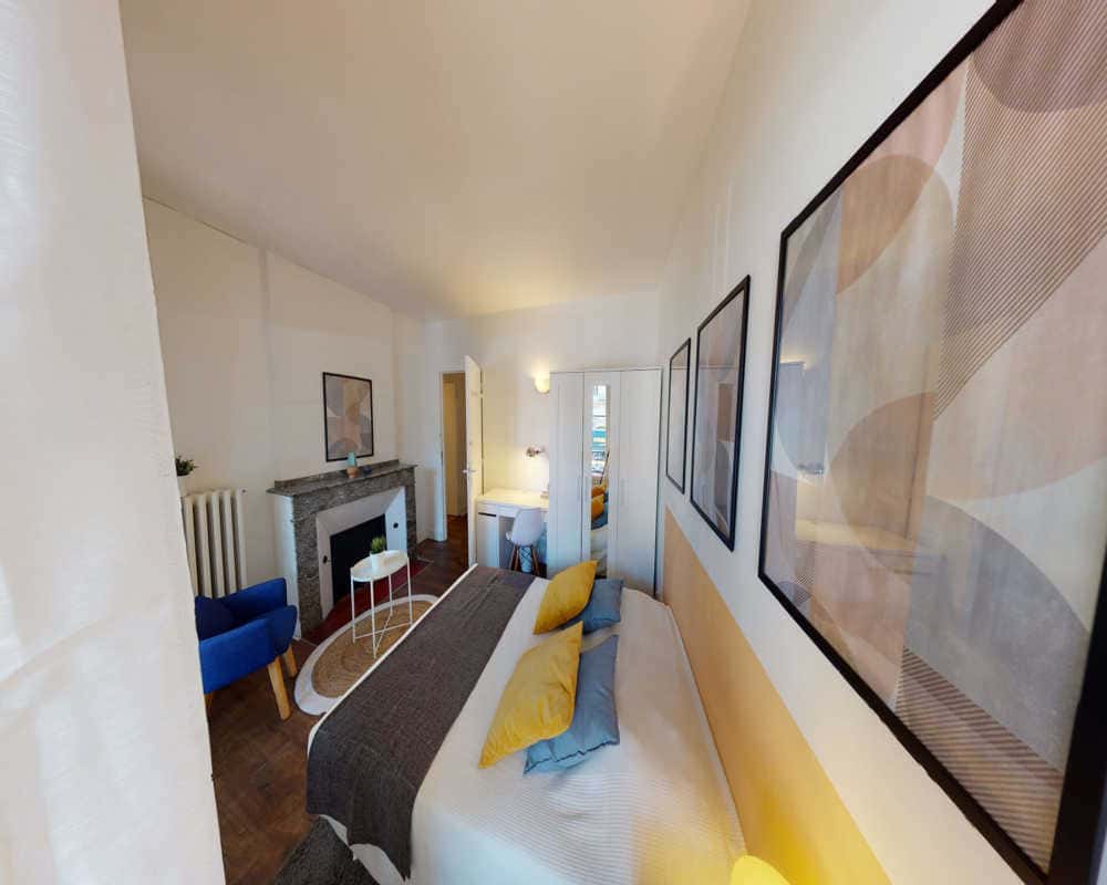 Chambre dans le boulevard d'Arcole