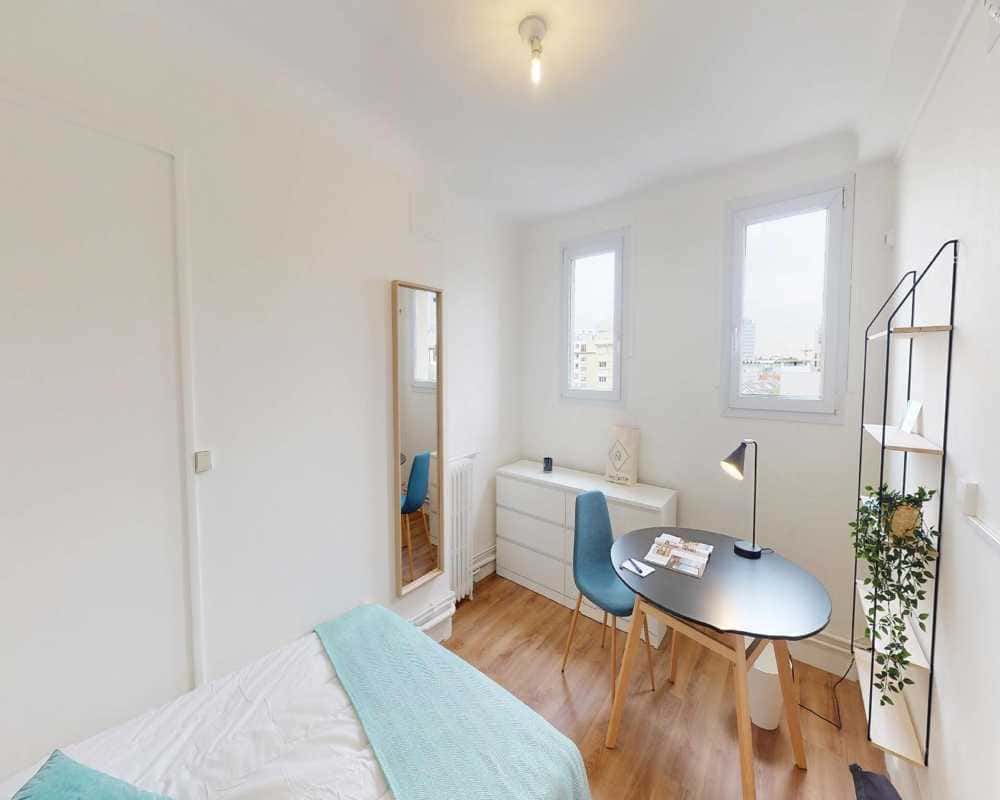 Chambre dans le Rue de Saussure