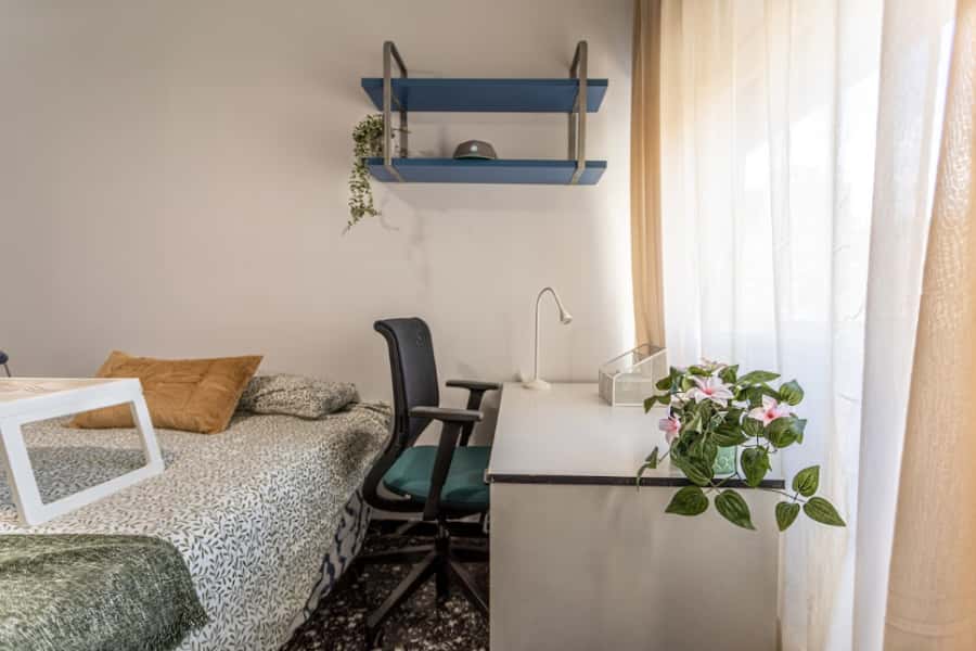 Habitación en piso de 5 habitaciones