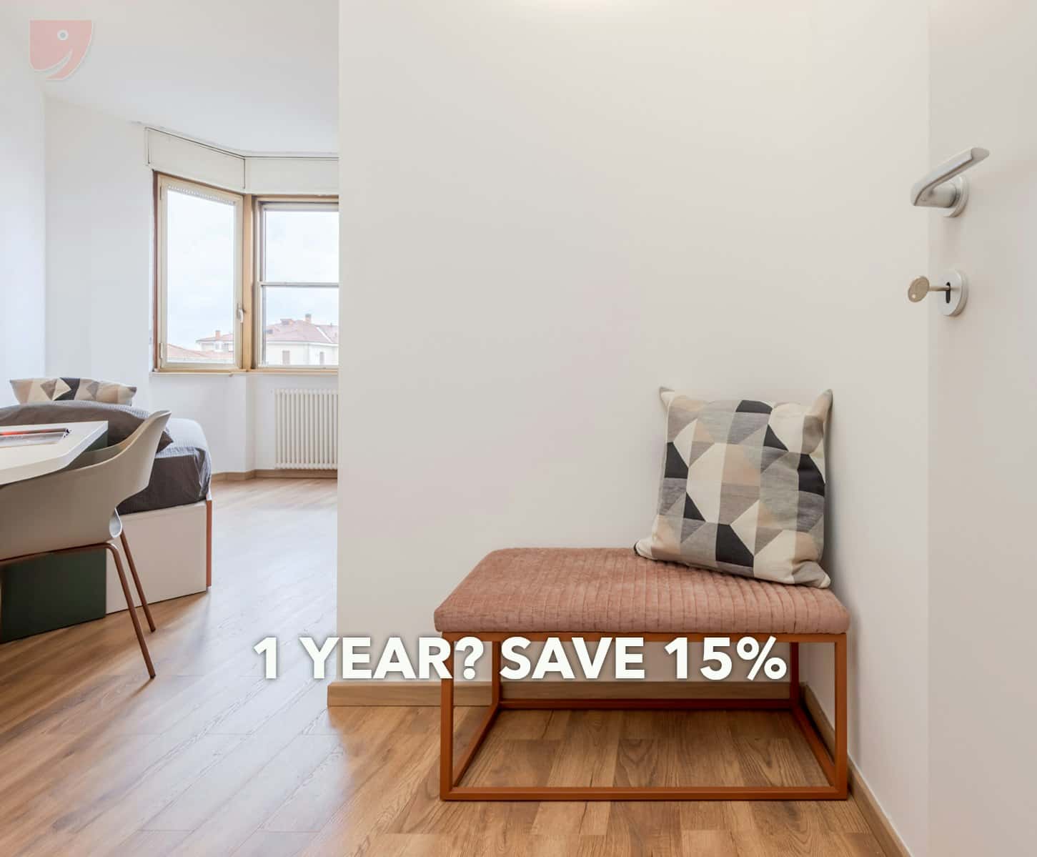 Stanza in Viale Cavour, Ferrara di 185 m² con 9 camere