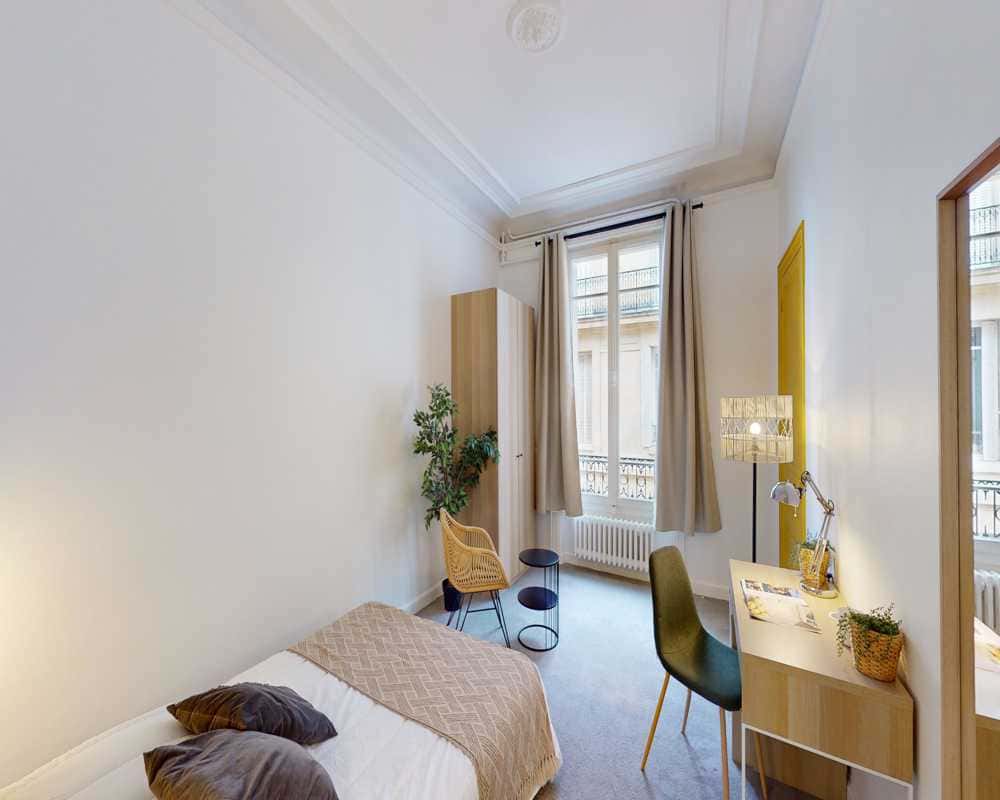 Chambre dans le boulevard Malesherbes - Bat A