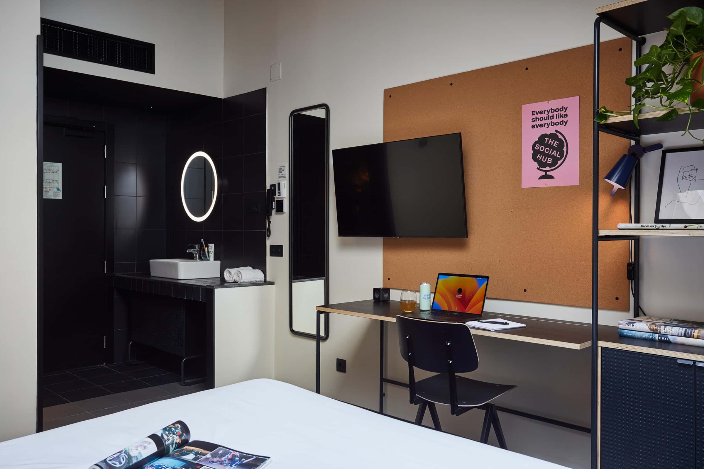 Habitación para Estudiantes en The Social Hub Madrid!