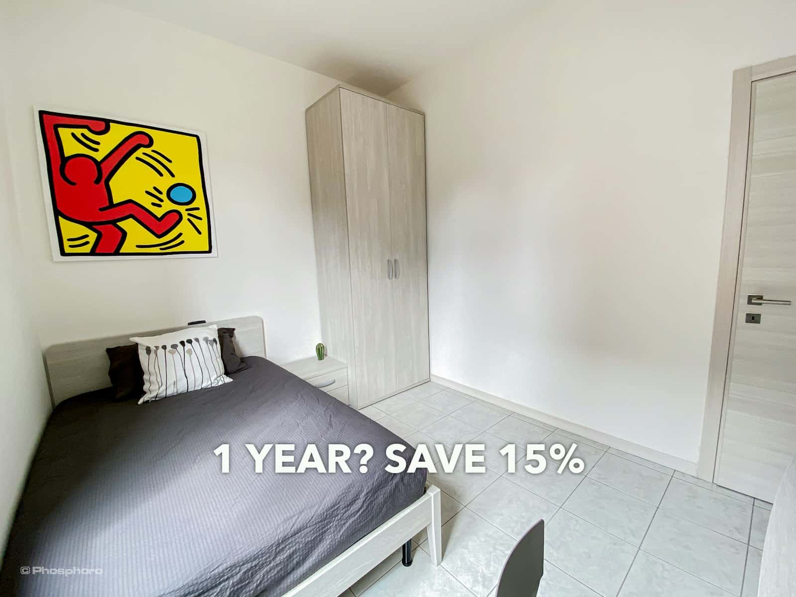 Stanza in Via Gaspare del Carretto, Verona di 83 m² con 3 camere