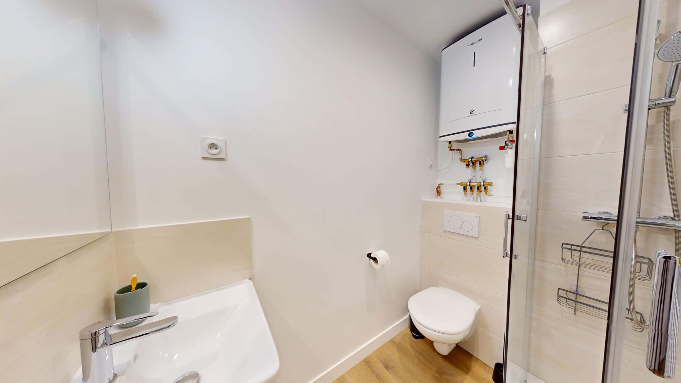 Chambre dans le 23 Rue du Buisson Saint-Louis