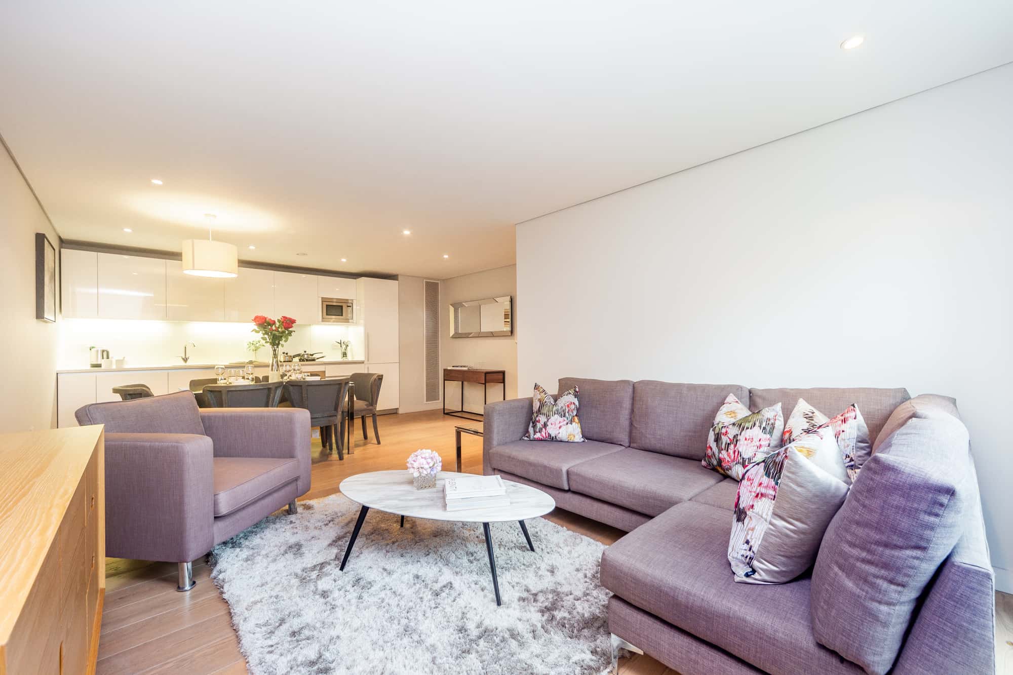 Spacious and elegant three-bedroom, two-bathroom apartment in Paddington