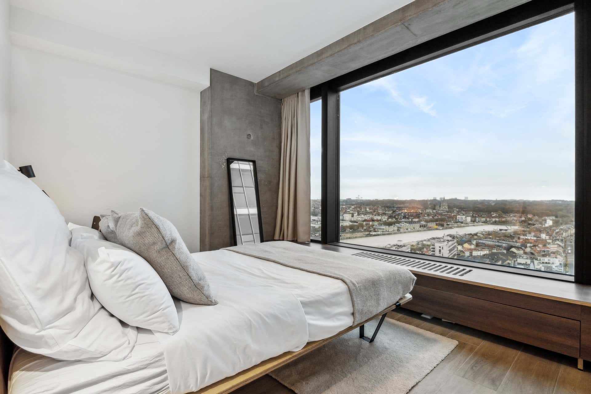 Stanza in Chaussée d'Anvers, Bruxelles di 91 m² con 2 camere