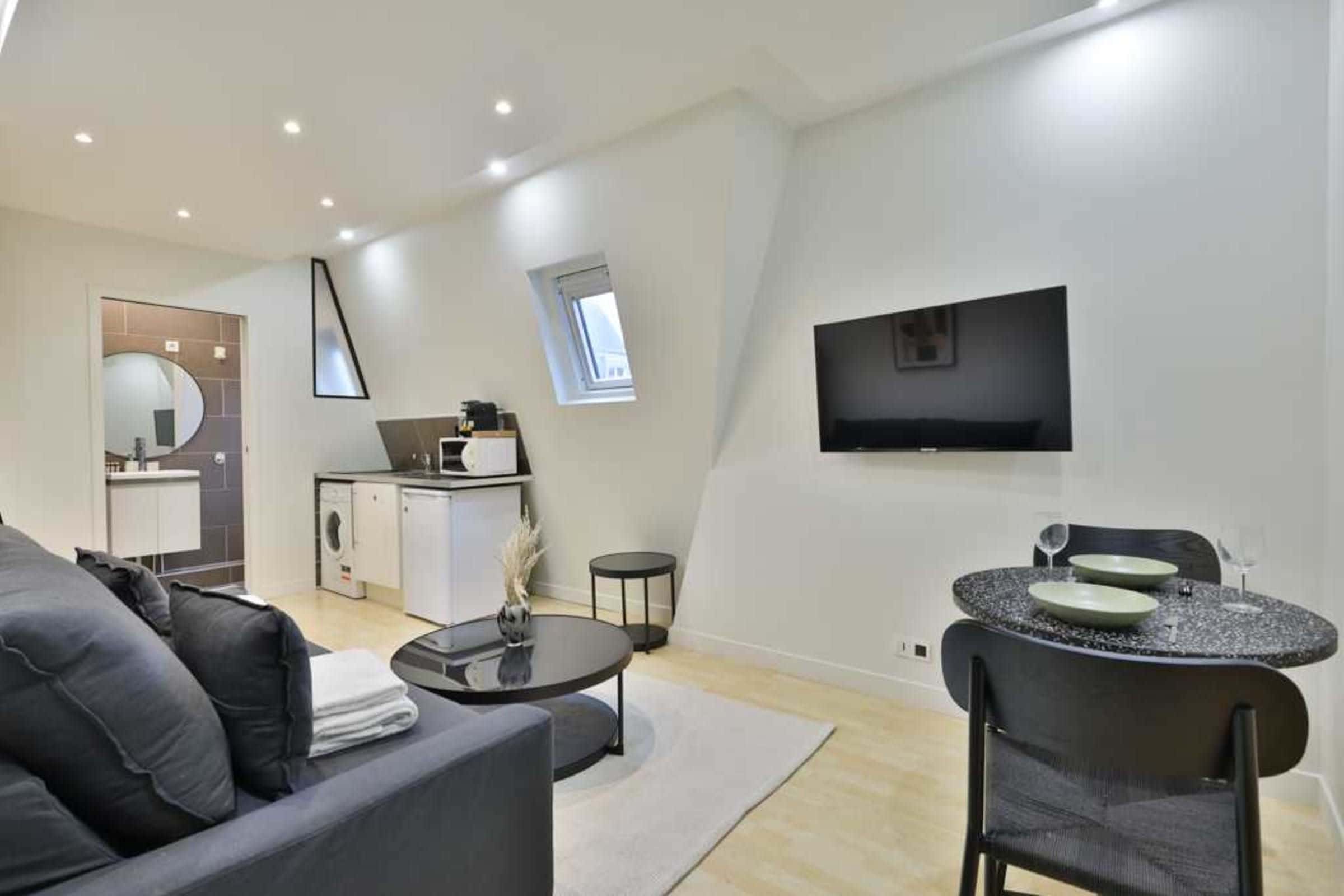 Studio moderne - Plaine-Monceau - Bail Mobilité