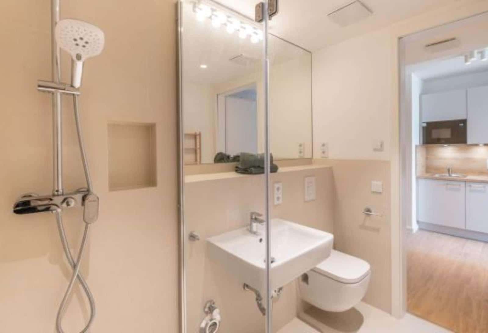 1-bedroom apartment for rent in Berlin, all bills included.