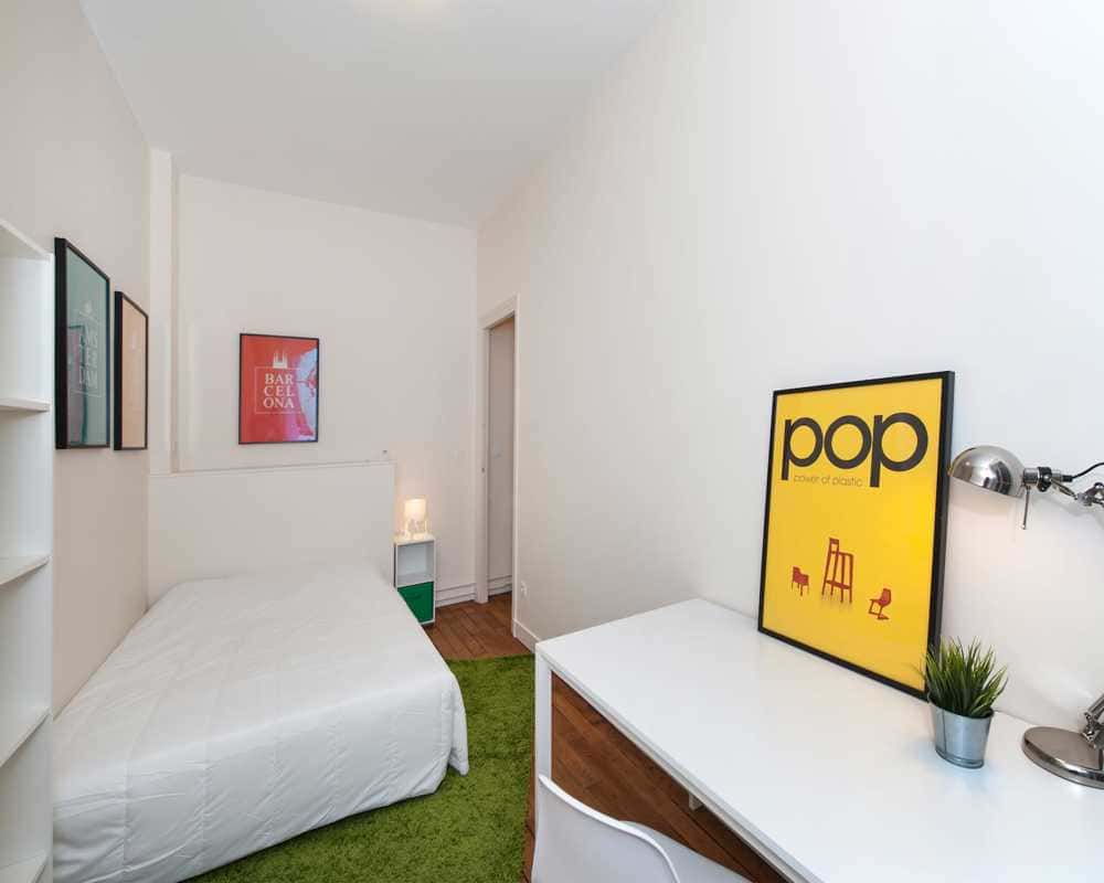 Chambre dans le rue du Renard