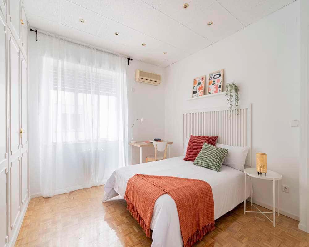 Habitación individual en la Paseo de la Castellana