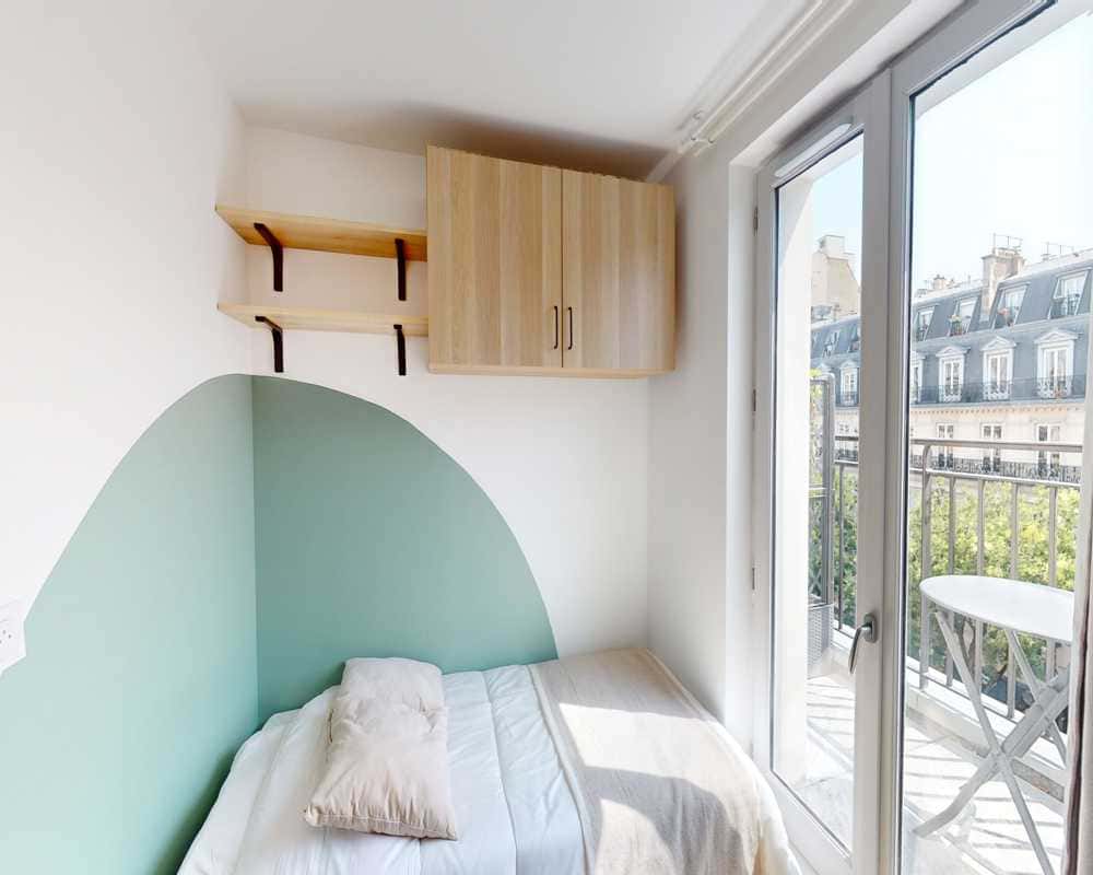 Chambre dans le Boulevard Poissonnière