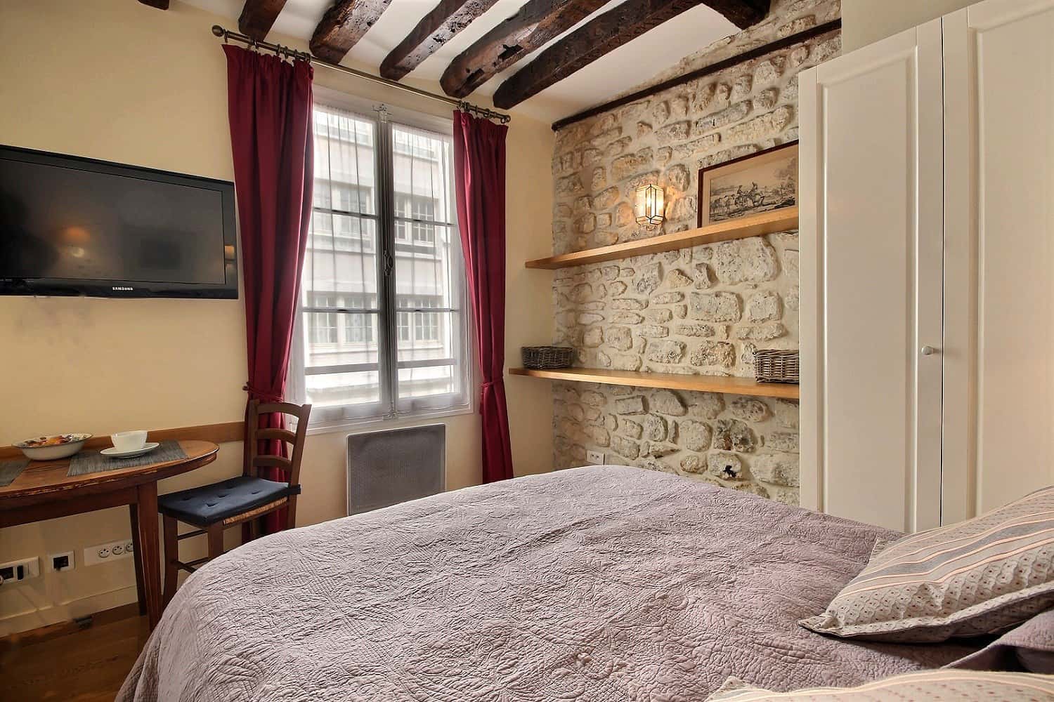 Location Appartement meublé Studio - 18m² - Ile Saint-Louis - Paris