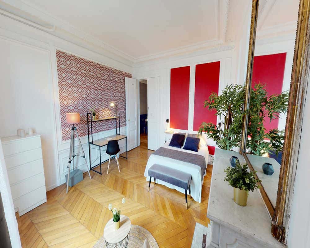 Chambre dans le boulevard Malesherbes