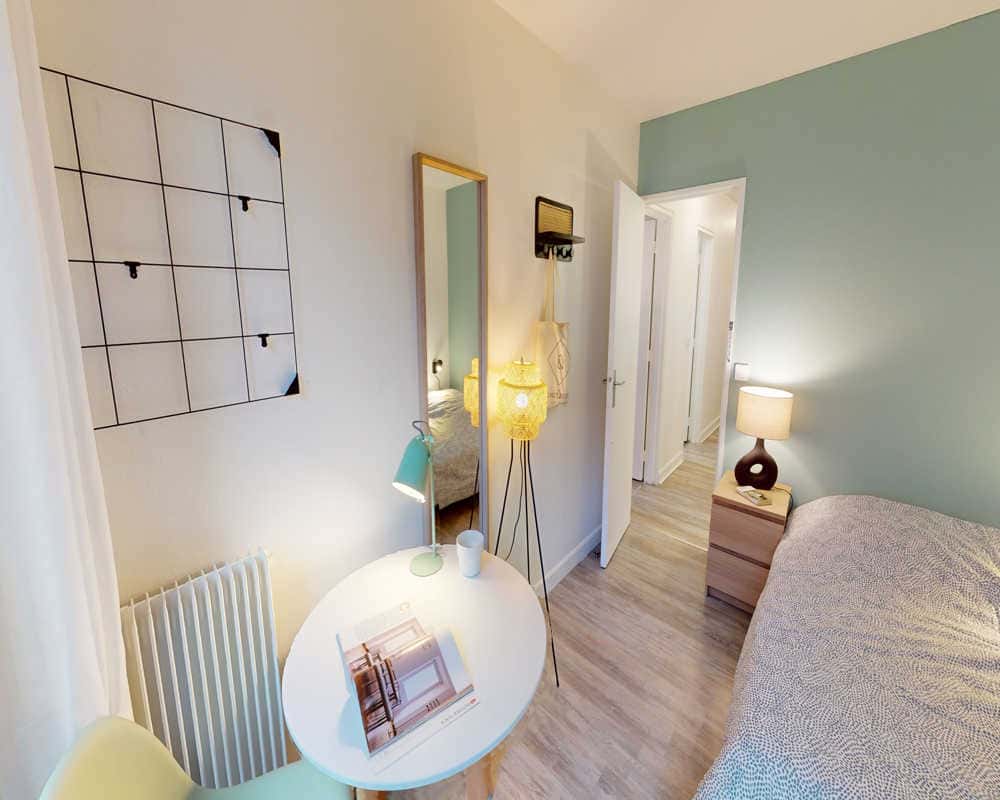 Chambre dans le Allée de Fontainebleau