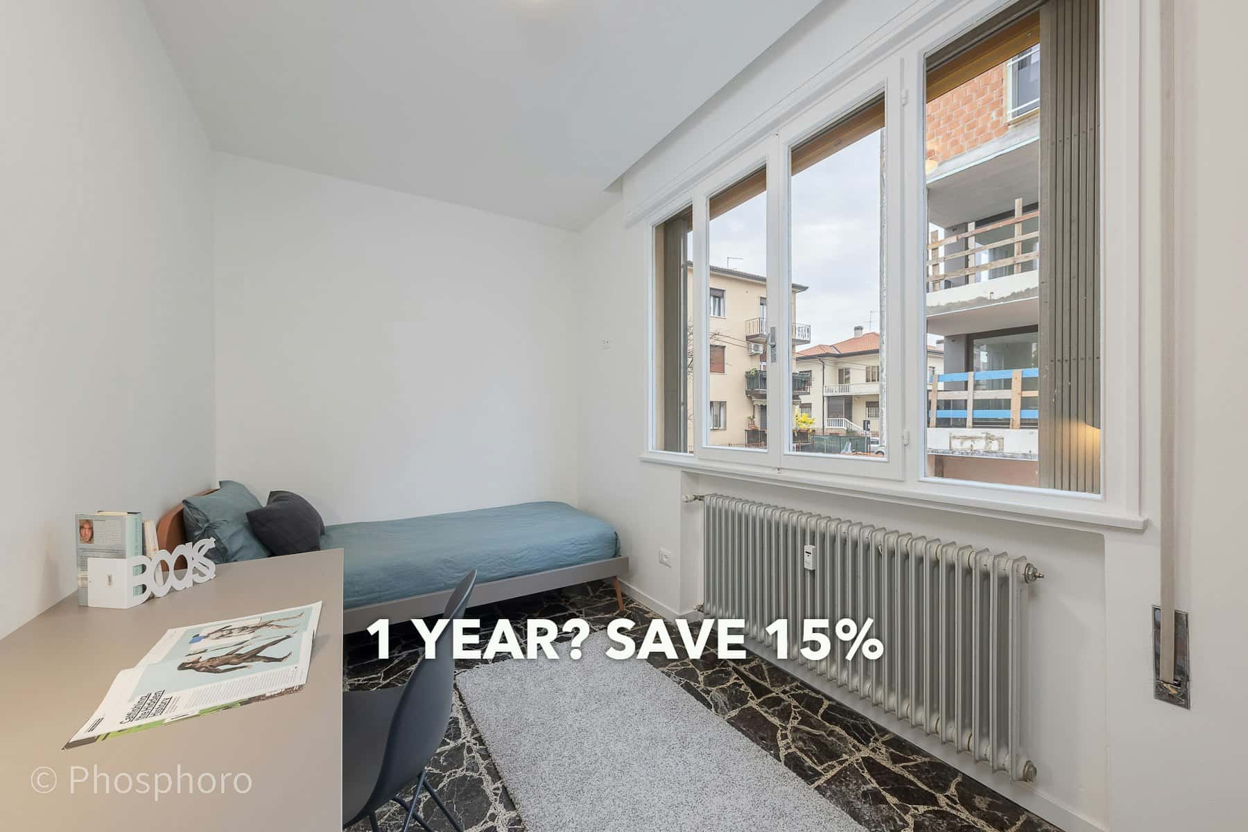 Room in Via Leonardo Emo Capodilista, Padova for 110 m² with 7 bedrooms