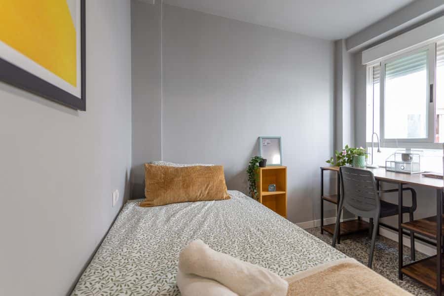 Habitación en piso de 5 habitaciones