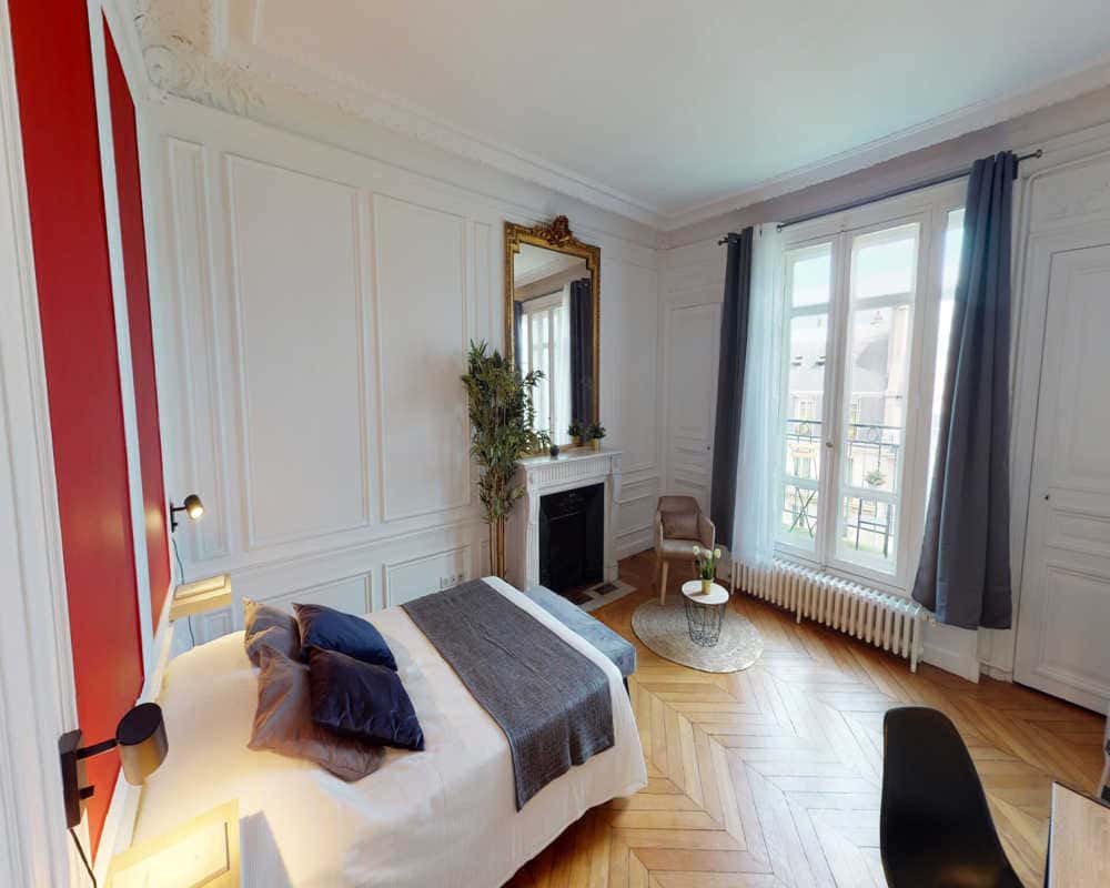 Chambre dans le boulevard Malesherbes
